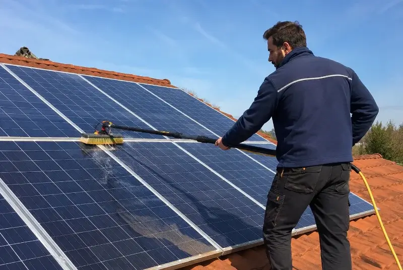 Nettoyage et entretien de panneaux solaires à Arvière-en-Valromey